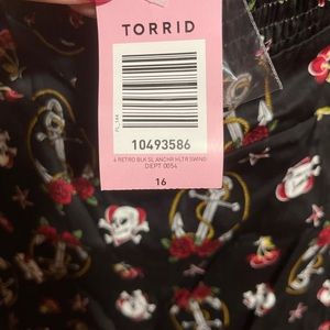 Torrid skull dress